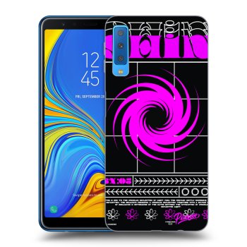 Picasee fekete szilikon tok az alábbi mobiltelefonokra Samsung Galaxy A7 2018 A750F - SHINE