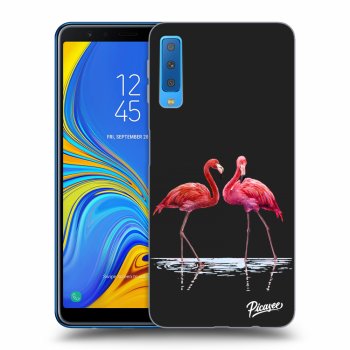 Tok az alábbi mobiltelefonokra Samsung Galaxy A7 2018 A750F - Flamingos couple