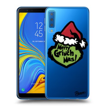 Picasee átlátszó szilikon tok az alábbi mobiltelefonokra Samsung Galaxy A7 2018 A750F - Grinch 2