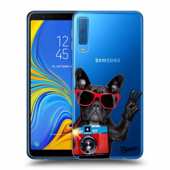 Tok az alábbi mobiltelefonokra Samsung Galaxy A7 2018 A750F - French Bulldog