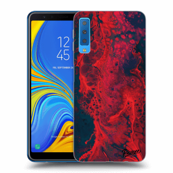 Tok az alábbi mobiltelefonokra Samsung Galaxy A7 2018 A750F - Organic red