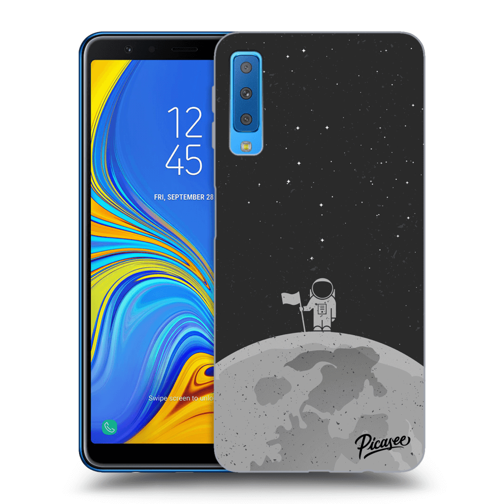 Picasee átlátszó szilikon tok az alábbi mobiltelefonokra Samsung Galaxy A7 2018 A750F - Astronaut