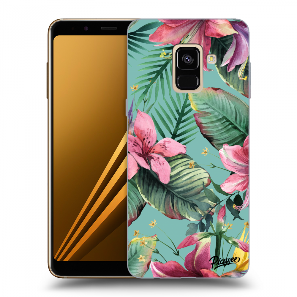 Picasee átlátszó szilikon tok az alábbi mobiltelefonokra Samsung Galaxy A8 2018 A530F - Hawaii