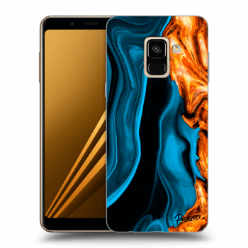 Tok az alábbi mobiltelefonokra Samsung Galaxy A8 2018 A530F - Gold blue