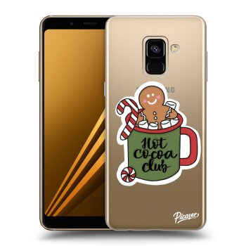 Picasee átlátszó szilikon tok az alábbi mobiltelefonokra Samsung Galaxy A8 2018 A530F - Hot Cocoa Club