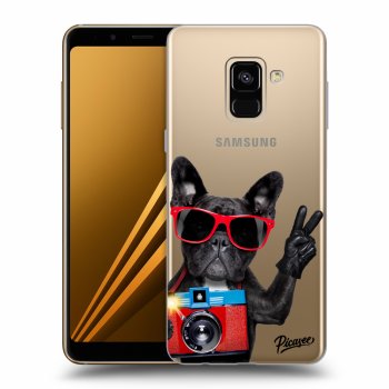 Tok az alábbi mobiltelefonokra Samsung Galaxy A8 2018 A530F - French Bulldog