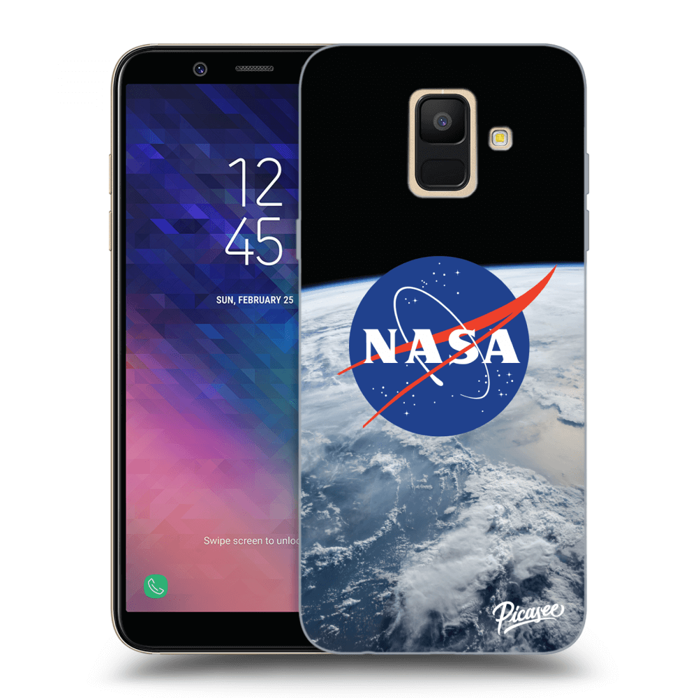 Picasee átlátszó szilikon tok az alábbi mobiltelefonokra Samsung Galaxy A6 A600F - Nasa Earth