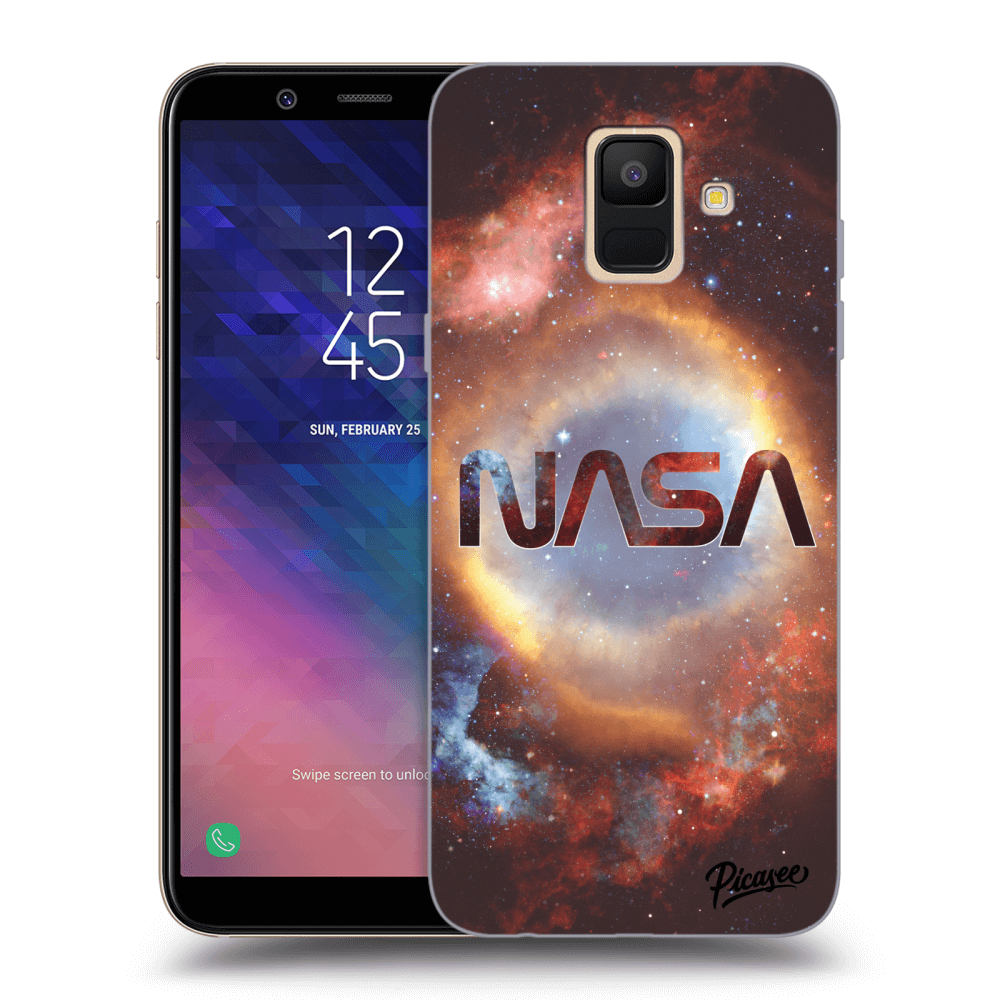 Picasee átlátszó szilikon tok az alábbi mobiltelefonokra Samsung Galaxy A6 A600F - Nebula