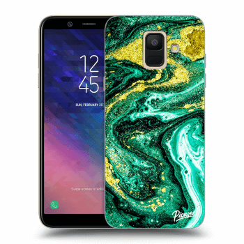 Tok az alábbi mobiltelefonokra Samsung Galaxy A6 A600F - Green Gold