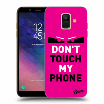 Tok az alábbi mobiltelefonokra Samsung Galaxy A6 A600F - Shadow Eye - Pink