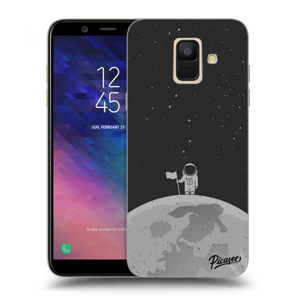 Picasee átlátszó szilikon tok az alábbi mobiltelefonokra Samsung Galaxy A6 A600F - Astronaut
