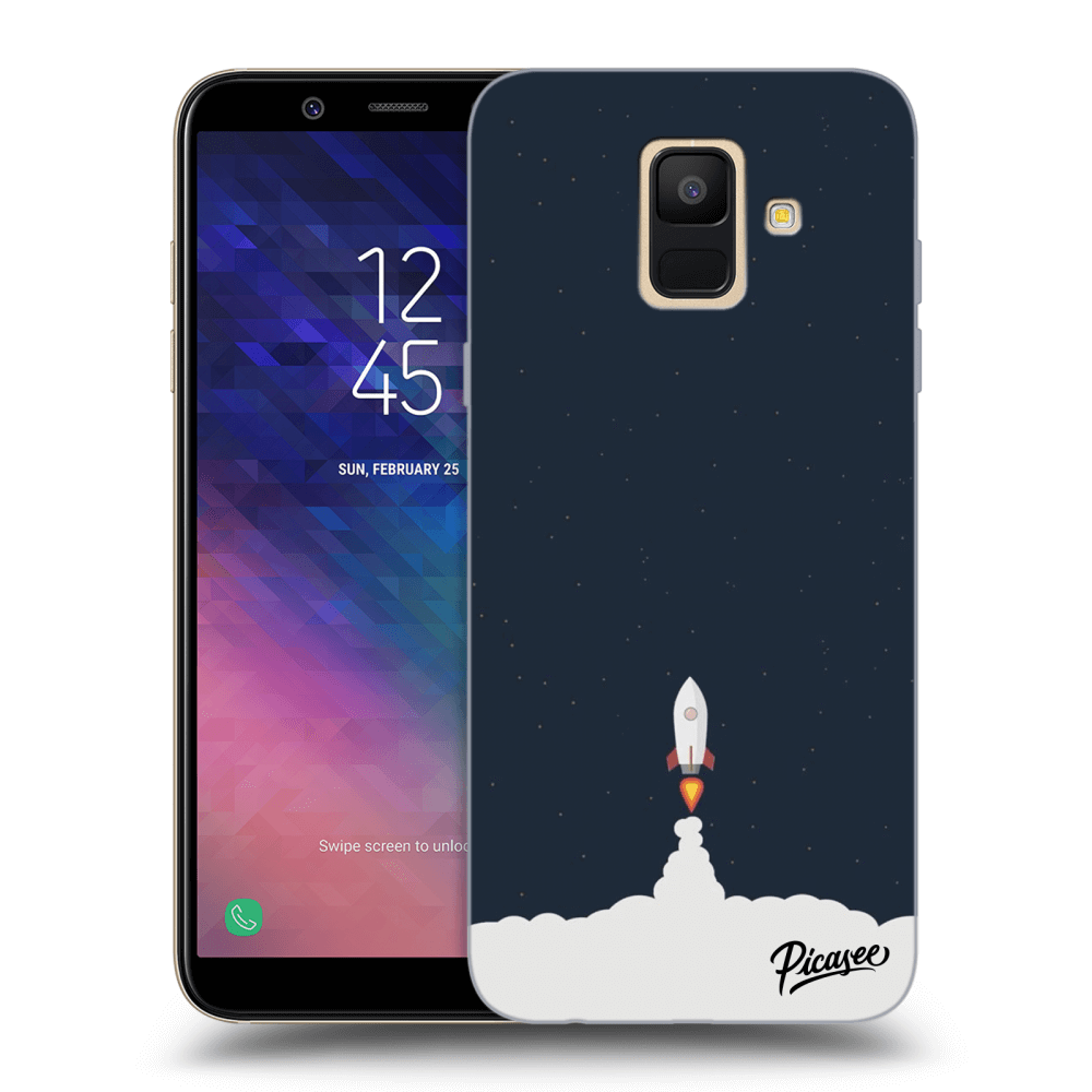 Picasee átlátszó szilikon tok az alábbi mobiltelefonokra Samsung Galaxy A6 A600F - Astronaut 2
