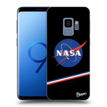 Picasee fekete szilikon tok az alábbi mobiltelefonokra Samsung Galaxy S9 G960F - NASA Original
