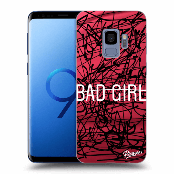 Picasee fekete szilikon tok az alábbi mobiltelefonokra Samsung Galaxy S9 G960F - Bad girl