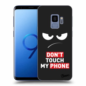 Tok az alábbi mobiltelefonokra Samsung Galaxy S9 G960F - Angry Eyes - Transparent