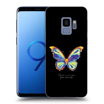 Picasee fekete szilikon tok az alábbi mobiltelefonokra Samsung Galaxy S9 G960F - Diamanty Black