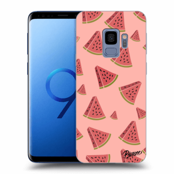 Picasee átlátszó szilikon tok az alábbi mobiltelefonokra Samsung Galaxy S9 G960F - Watermelon
