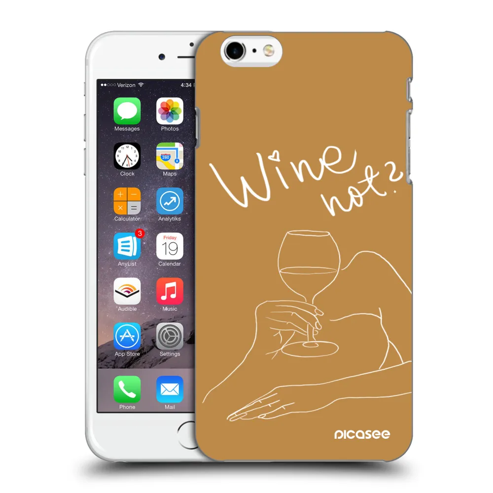 Picasee ULTIMATE CASE Apple iPhone 6 Plus/6S Plus - készülékre - Wine not