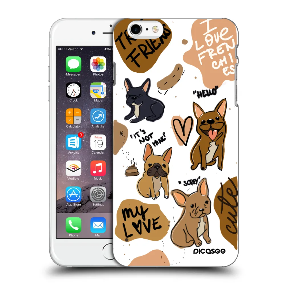 Picasee ULTIMATE CASE Apple iPhone 6 Plus/6S Plus - készülékre - Frenchies
