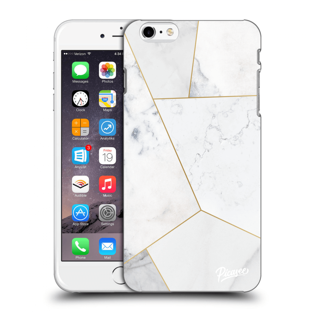 Picasee ULTIMATE CASE Apple iPhone 6 Plus/6S Plus - készülékre - White tile