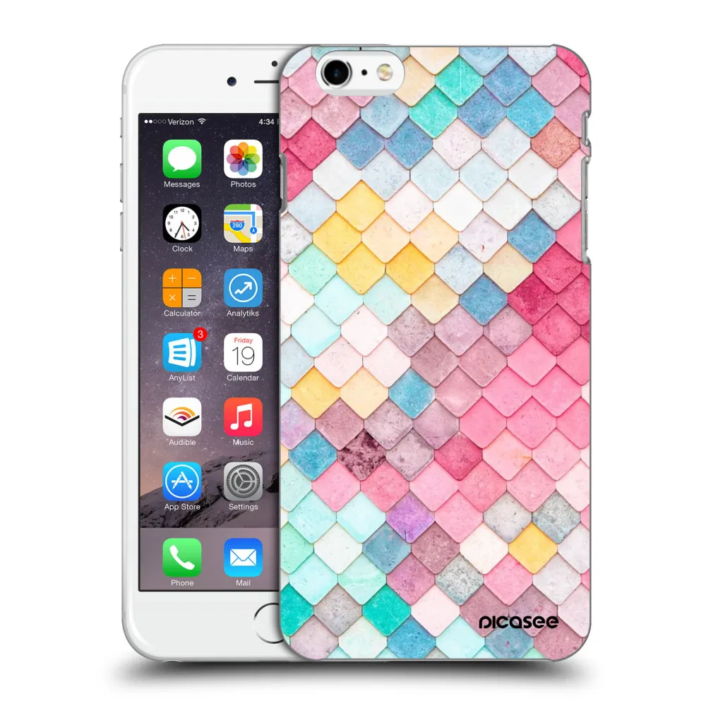 Picasee ULTIMATE CASE Apple iPhone 6 Plus/6S Plus - készülékre - Colorful roof