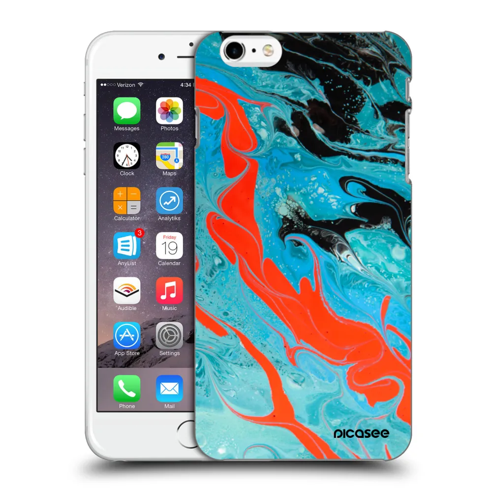 Picasee ULTIMATE CASE Apple iPhone 6 Plus/6S Plus - készülékre - Blue Magma