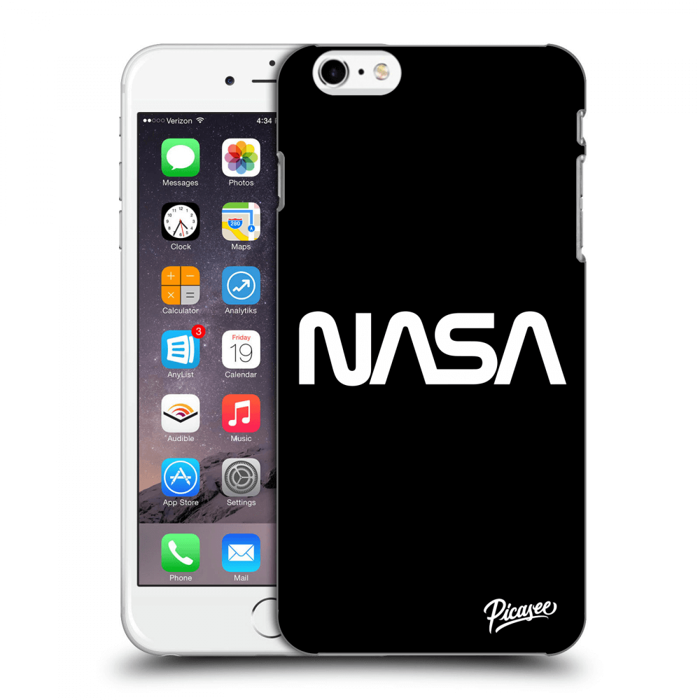 Picasee átlátszó szilikon tok az alábbi mobiltelefonokra Apple iPhone 6 Plus/6S Plus - NASA Basic