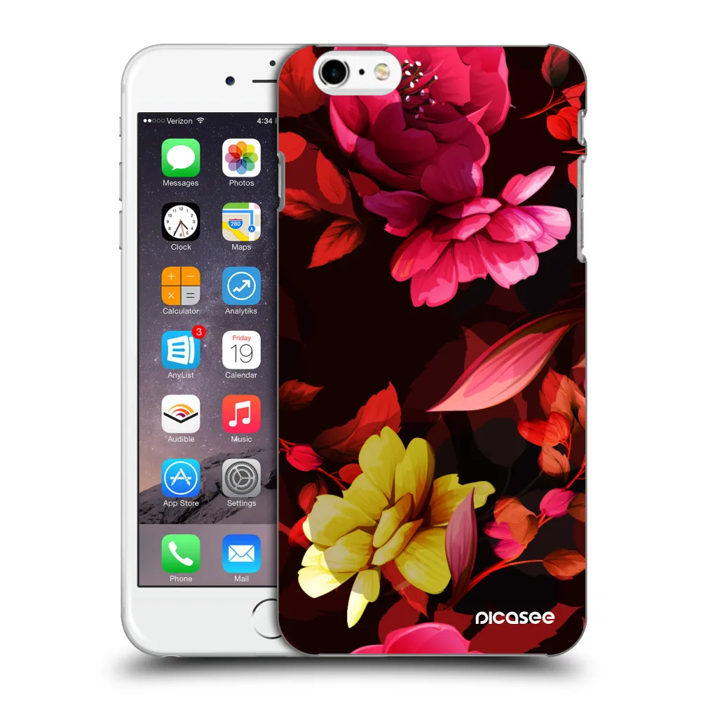 Picasee ULTIMATE CASE Apple iPhone 6 Plus/6S Plus - készülékre - Dark Peonny