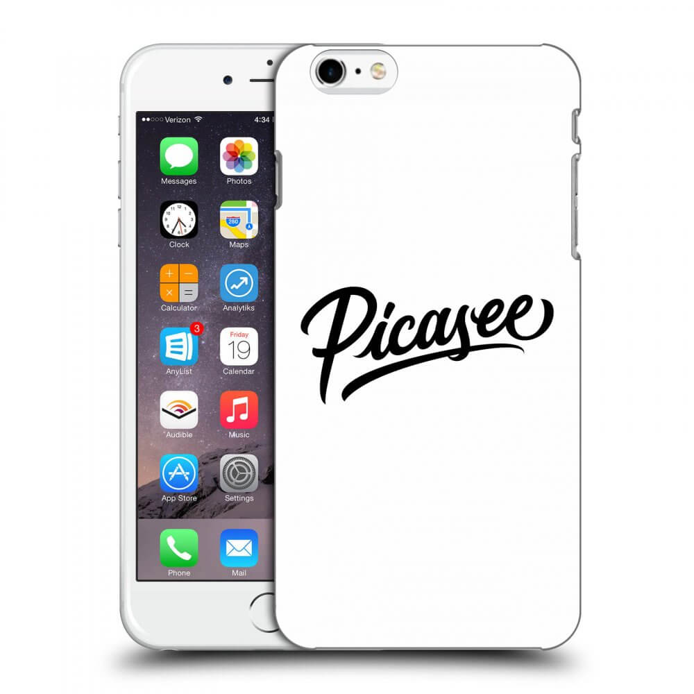 Picasee ULTIMATE CASE Apple iPhone 6 Plus/6S Plus - készülékre - Picasee - old logo - black