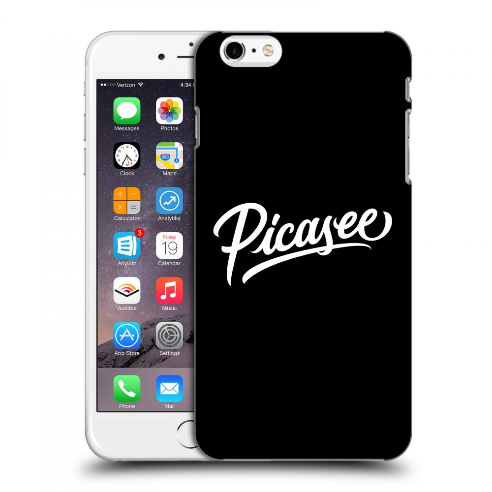 Picasee ULTIMATE CASE Apple iPhone 6 Plus/6S Plus - készülékre - Picasee - old logo - white