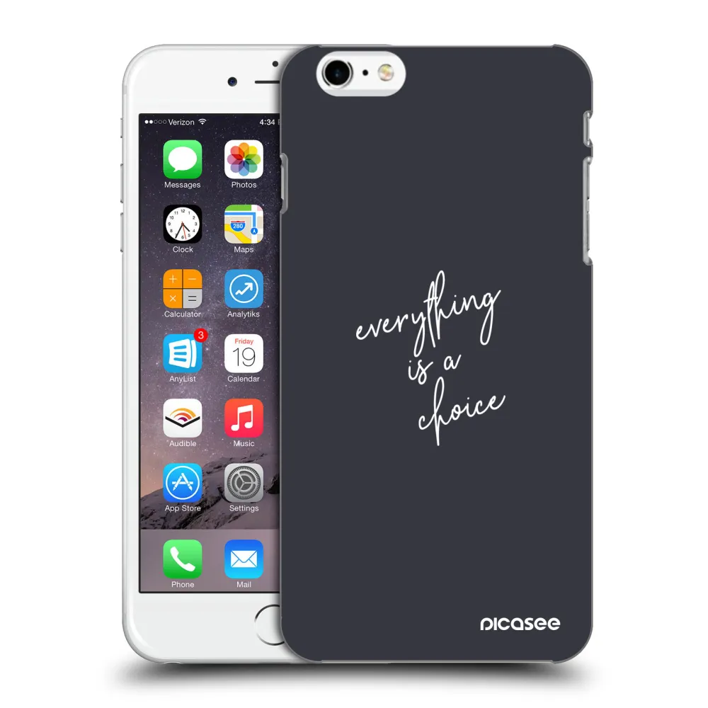 Picasee ULTIMATE CASE Apple iPhone 6 Plus/6S Plus - készülékre - Everything is a choice