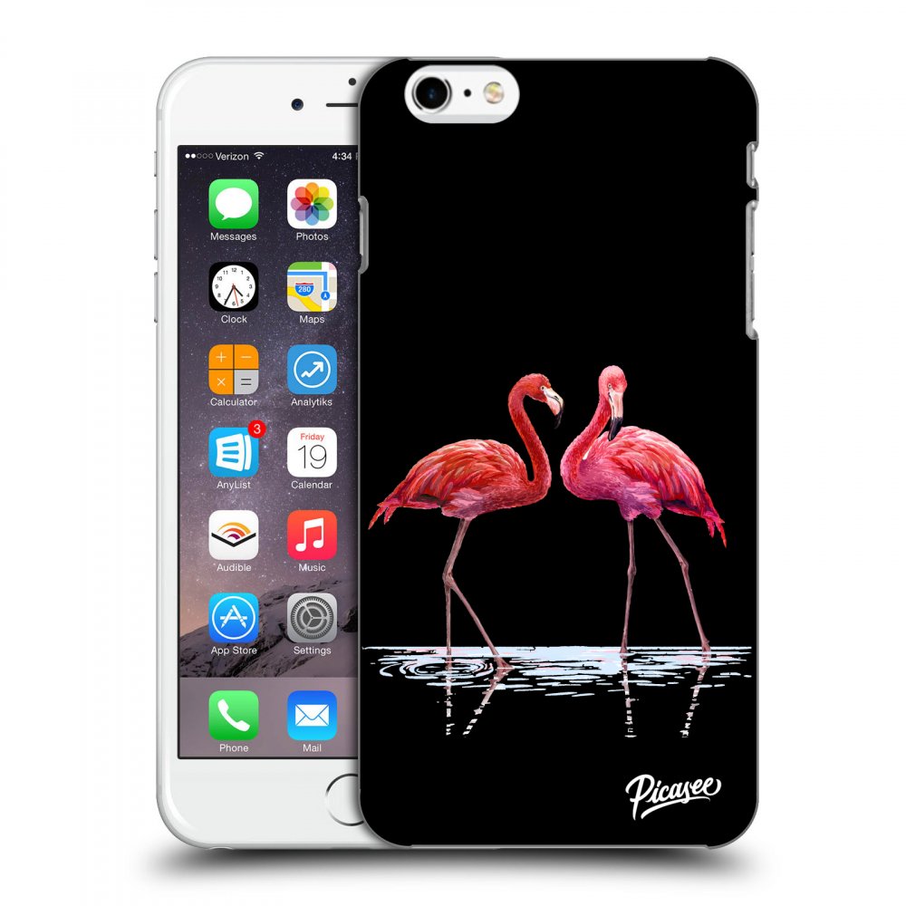 Picasee ULTIMATE CASE Apple iPhone 6 Plus/6S Plus - készülékre - Flamingos couple