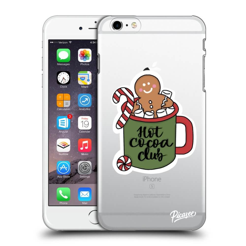 Picasee átlátszó szilikon tok az alábbi mobiltelefonokra Apple iPhone 6 Plus/6S Plus - Hot Cocoa Club