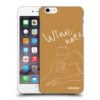 Szilikon tok erre a típusra Apple iPhone 6 Plus/6S Plus - Wine not