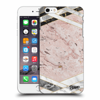 Picasee ULTIMATE CASE Apple iPhone 6 Plus/6S Plus - készülékre - Pink geometry