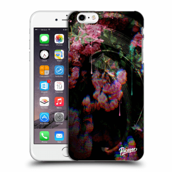 Picasee fekete szilikon tok az alábbi mobiltelefonokra Apple iPhone 6 Plus/6S Plus - Rosebush limited