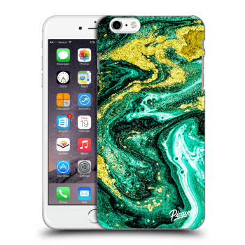 Szilikon tok erre a típusra Apple iPhone 6 Plus/6S Plus - Green Gold