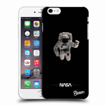 Picasee fekete szilikon tok az alábbi mobiltelefonokra Apple iPhone 6 Plus/6S Plus - Astronaut Minimal