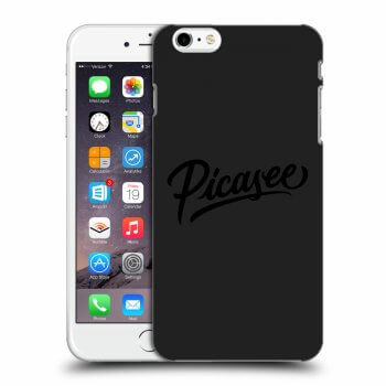 Picasee fekete szilikon tok az alábbi mobiltelefonokra Apple iPhone 6 Plus/6S Plus - Picasee - old logo - black