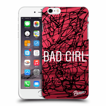 Picasee fekete szilikon tok az alábbi mobiltelefonokra Apple iPhone 6 Plus/6S Plus - Bad girl