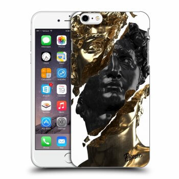 Szilikon tok erre a típusra Apple iPhone 6 Plus/6S Plus - Gold - Black