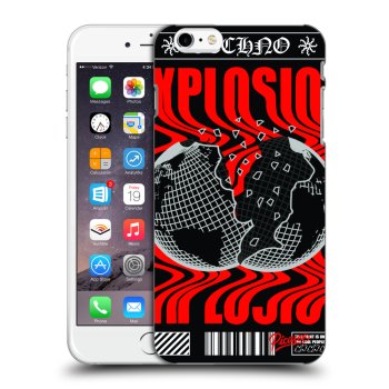 Picasee fekete szilikon tok az alábbi mobiltelefonokra Apple iPhone 6 Plus/6S Plus - EXPLOSION