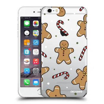 Picasee átlátszó szilikon tok az alábbi mobiltelefonokra Apple iPhone 6 Plus/6S Plus - Gingerbread