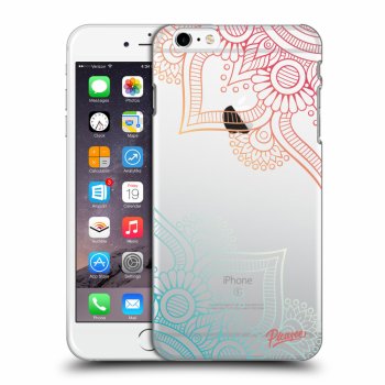 Picasee átlátszó szilikon tok az alábbi mobiltelefonokra Apple iPhone 6 Plus/6S Plus - Flowers pattern