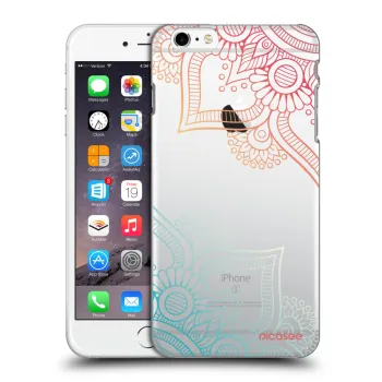 Picasee átlátszó szilikon tok az alábbi mobiltelefonokra Apple iPhone 6 Plus/6S Plus - Flowers pattern