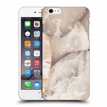 Picasee átlátszó szilikon tok az alábbi mobiltelefonokra Apple iPhone 6 Plus/6S Plus - Cream marble