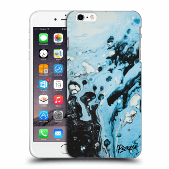 Picasee átlátszó szilikon tok az alábbi mobiltelefonokra Apple iPhone 6 Plus/6S Plus - Organic blue