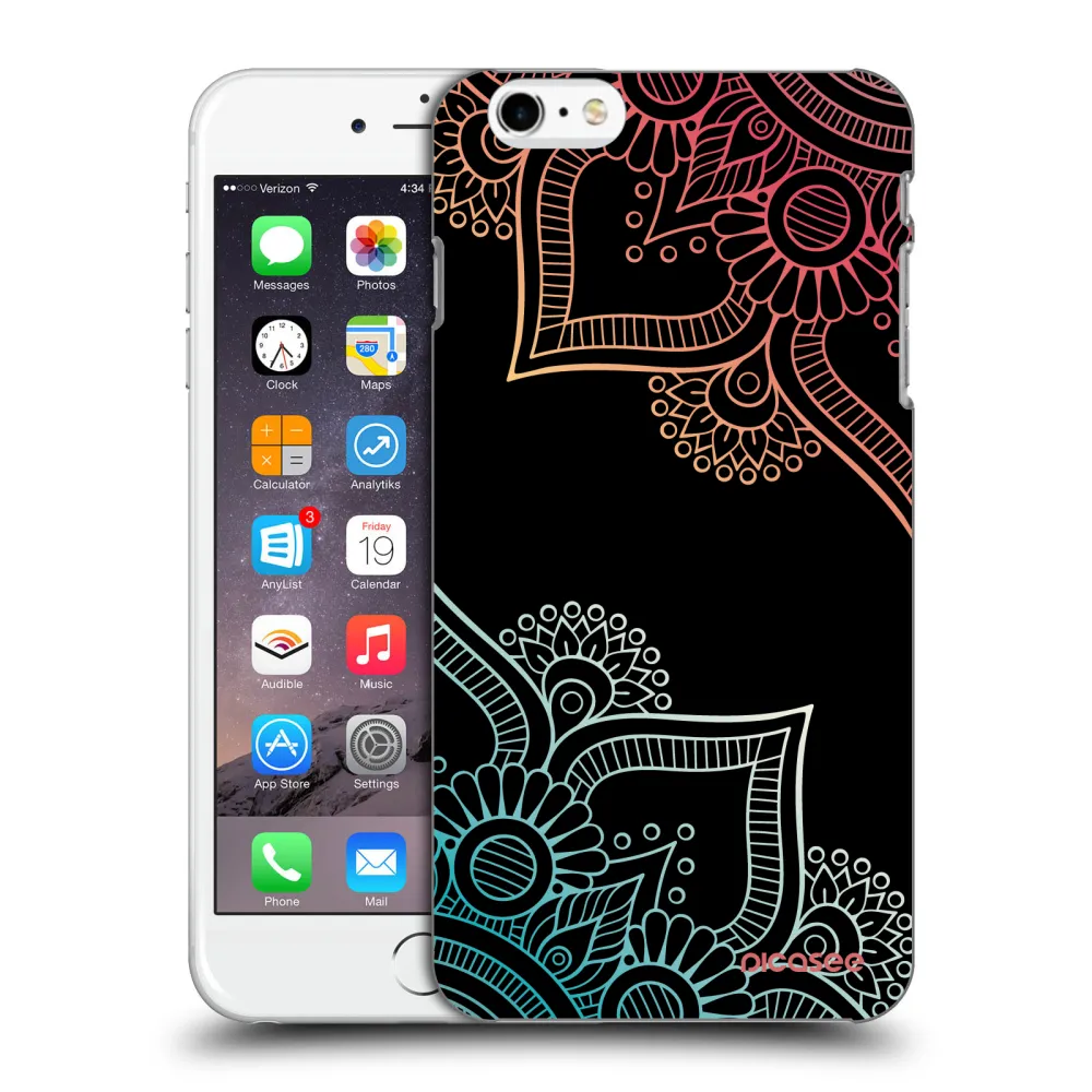 Picasee ULTIMATE CASE Apple iPhone 6 Plus/6S Plus - készülékre - Flowers pattern