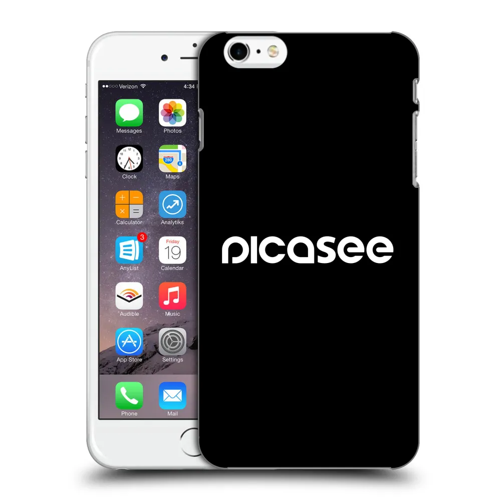 Picasee ULTIMATE CASE Apple iPhone 6 Plus/6S Plus - készülékre - Picasee - new logo - white