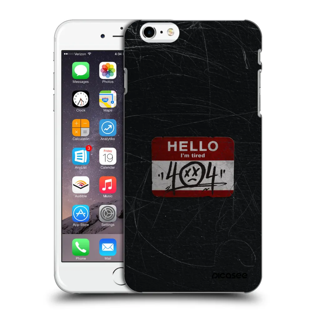 Picasee ULTIMATE CASE Apple iPhone 6 Plus/6S Plus - készülékre - HELLO 404